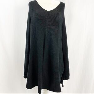 J.Jill Oversized  Long Sleeve Knit Blouse Sweater